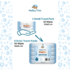 BABY TRAVEL WIPES 5x10's - Image 3