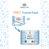BABY TRAVEL WIPES 5x10's - Image 2